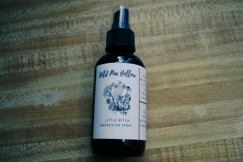 Magnesium Body Spray Magnesium Before Bed Spray Restful Sleep Etsy