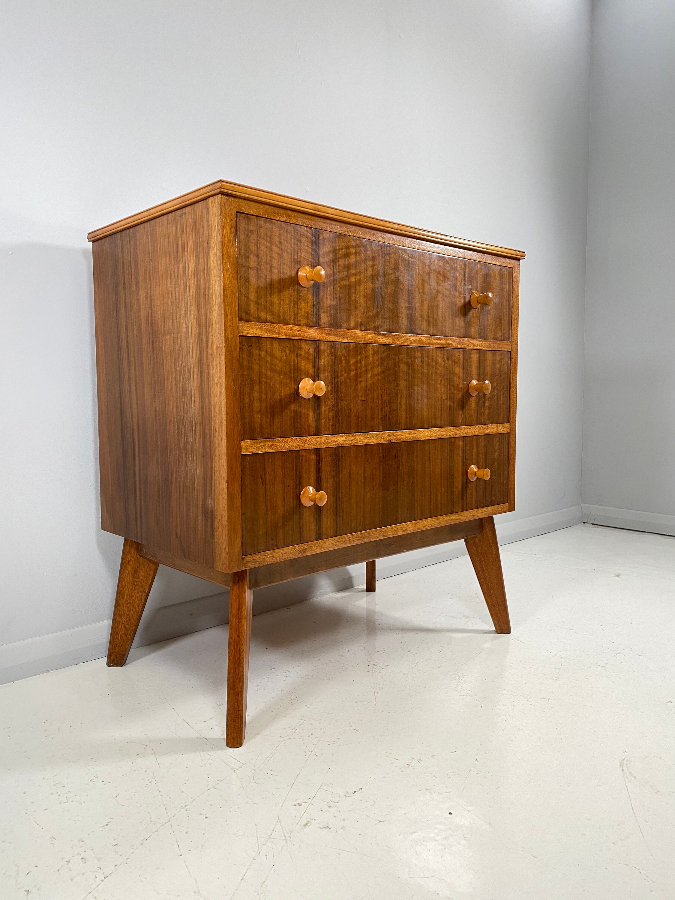 Morris of Glasgow Chest of Drawers 1960s Zebrano Range Etsy