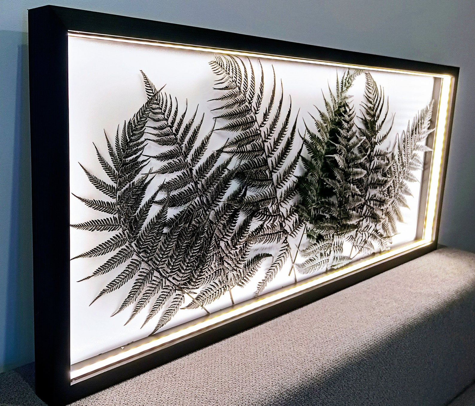 LED Frame Light Illumination of the Picture Frame Wall LED Lamp - Etsy