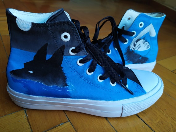 hand painted converse