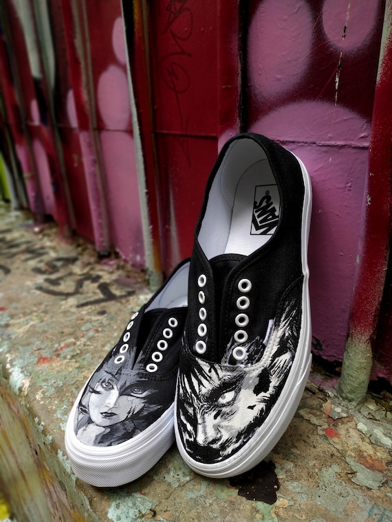 Custom Hand Painted Vans Original Shoes 