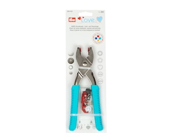 Prym Vario Snap Plier Eyelet Tool Fabric Cutting Kit Button Maker Strap 390900 Prym Vario Snap Plier Eyelet Tool Fabric Cutting Kit Button Maker Strap 390900