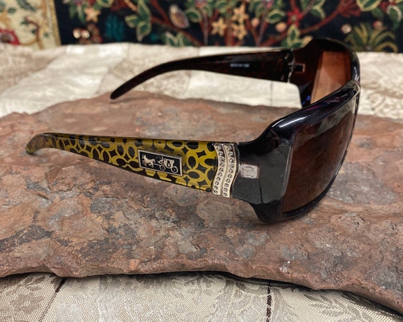 Designer  Vintage Wrap Sunglasses - image 1