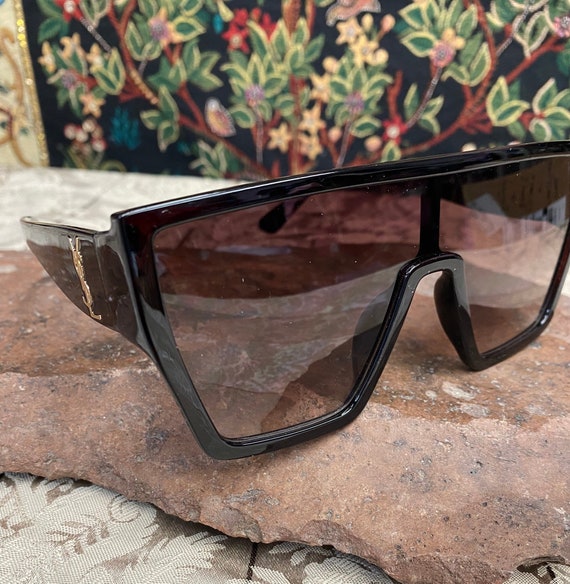 Vintage YSL Large Frame Sunglasses
