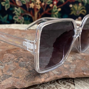 Designer  Vintage Square Sunglasses