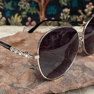 Designer  Vintage Metal Aviator Sunglasses