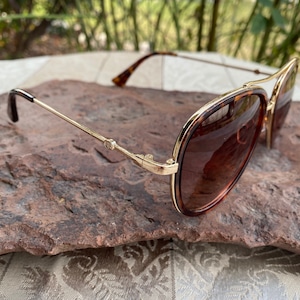 Designer Vintage Aviator Sunglasses