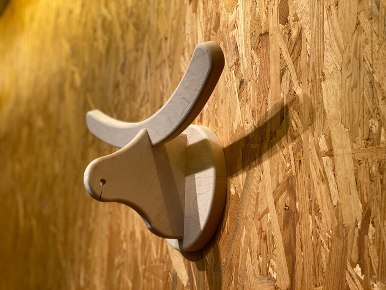 kids room wall deco Wall Ox hanger Wall hanger Wall deco coat hanger wall mount