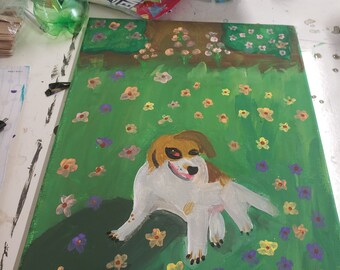 Custom pet portrait
