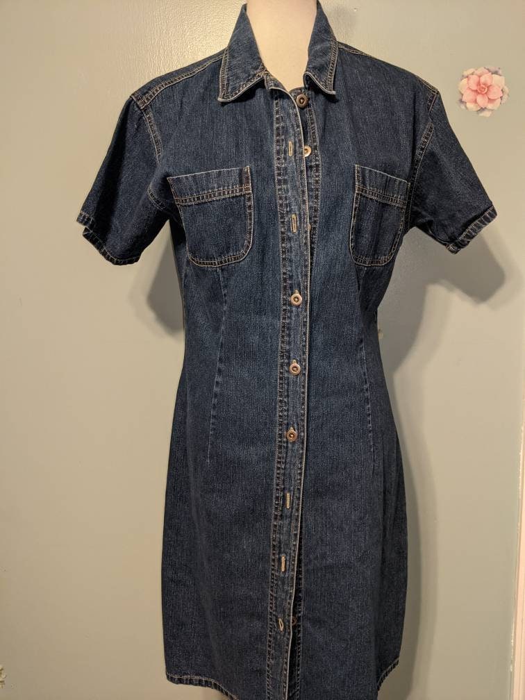 Classic blues dress Etsy