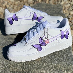 paarse nike air force