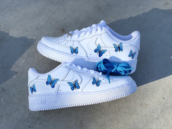 kleur Nike Butterfly Air Force Ones 