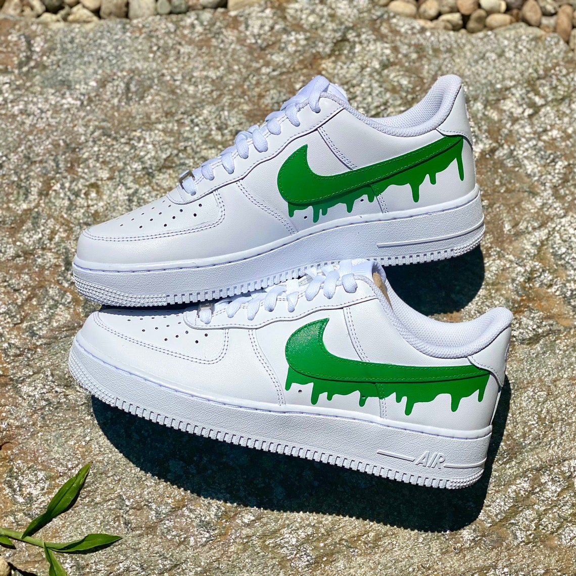 custom drip air force ones