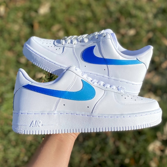 nike air force 1 custom swoosh