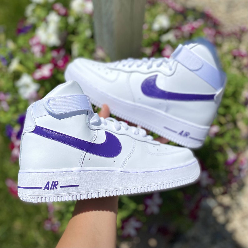 purple high top af1