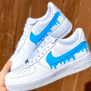 nike air force 1 blue drip