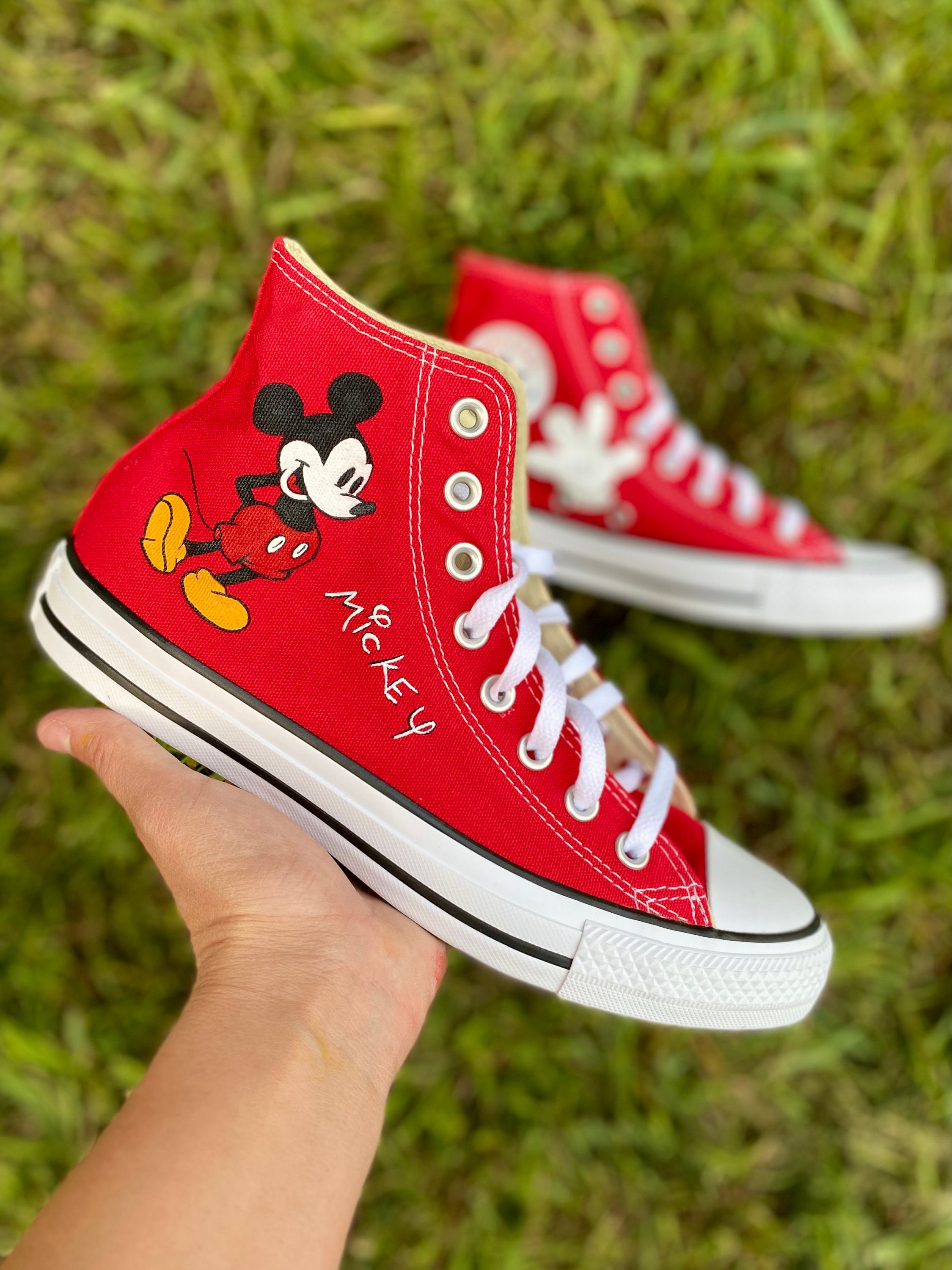 mickey mouse custom shoes
