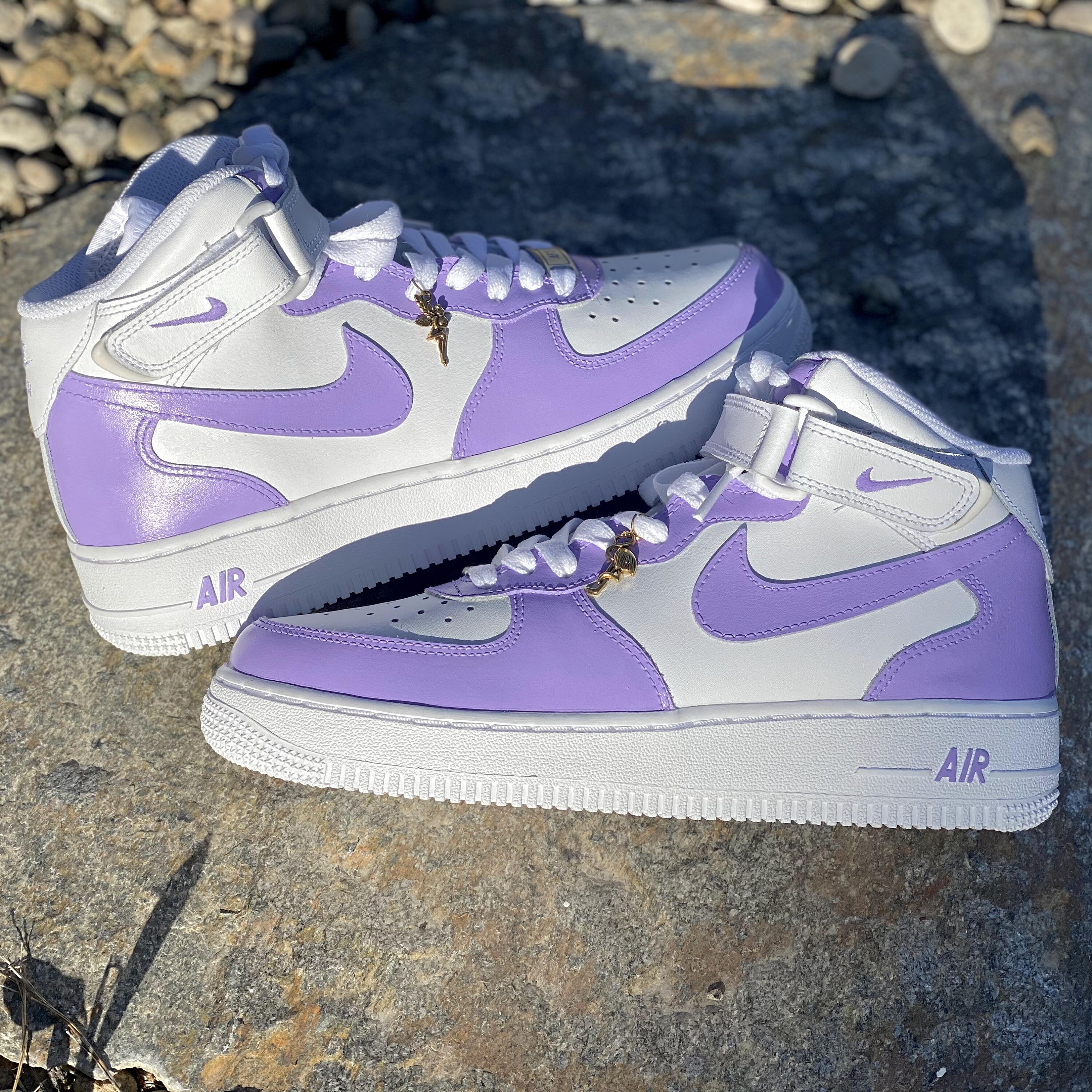 light purple air force ones