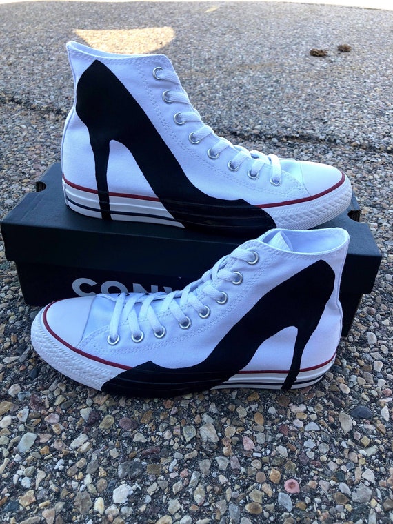 converse high heels