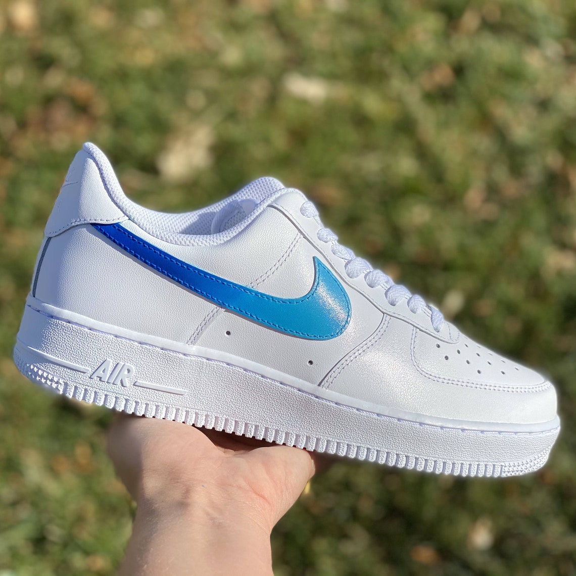 ombre nike air force 1