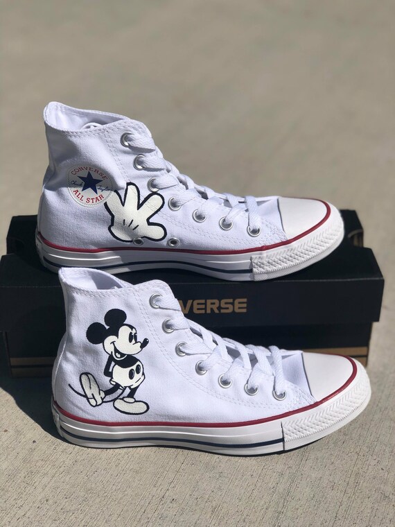 mickey mouse custom shoes