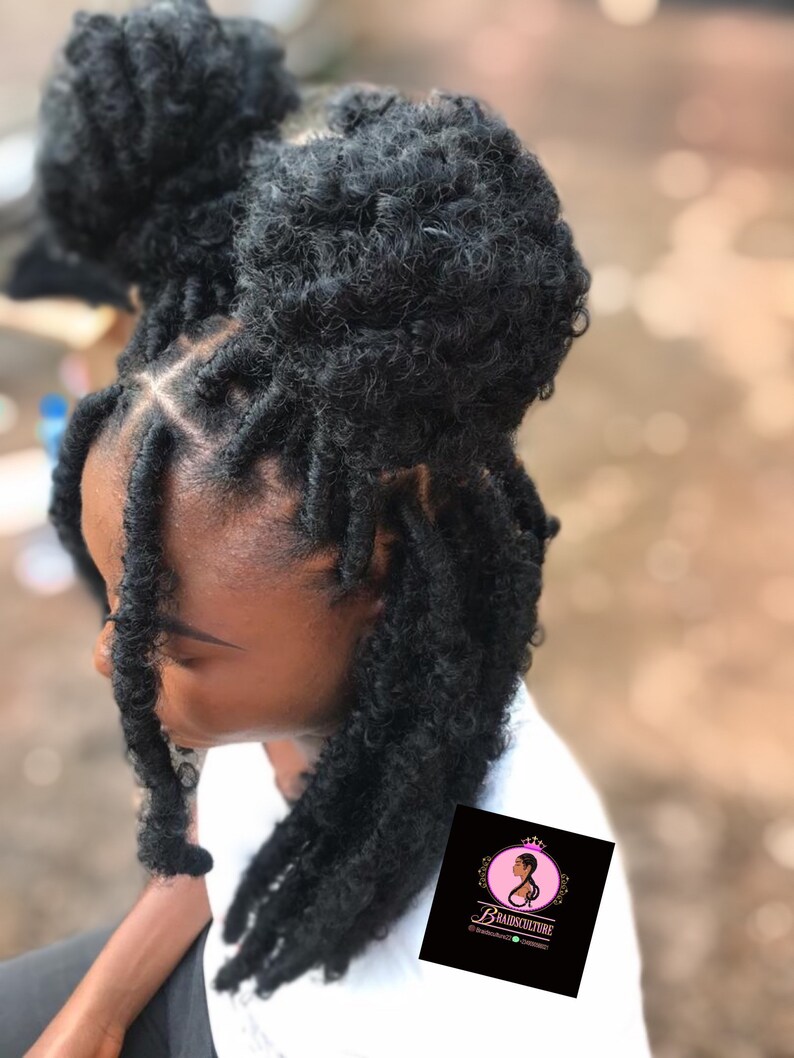 Medium Size Handmade Boho Butterfly Locs sold as 75 Strands Etsy