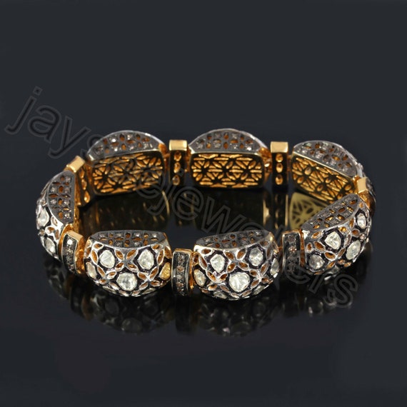 Polki diamond bracelet deals