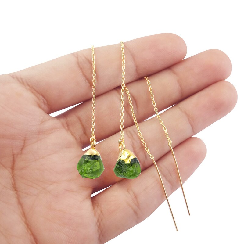 Gold Plated Threader Earrings