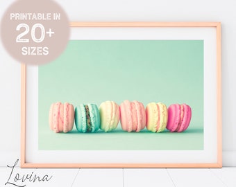 Macarons Printable Etsy