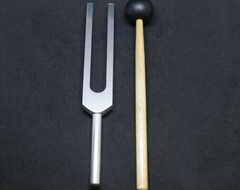 528 hz DNA repair tuning fork with pouch and mallet+1 gift