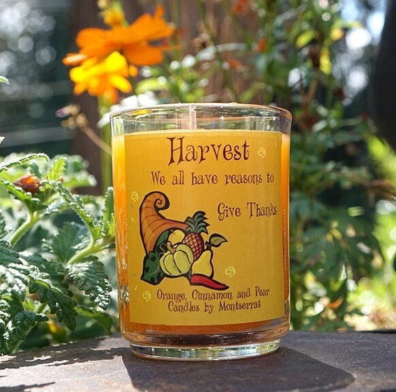 Harvest Candle Etsy