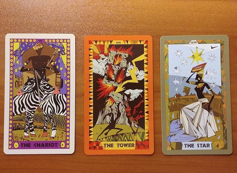 African Tarot Deck Etsy