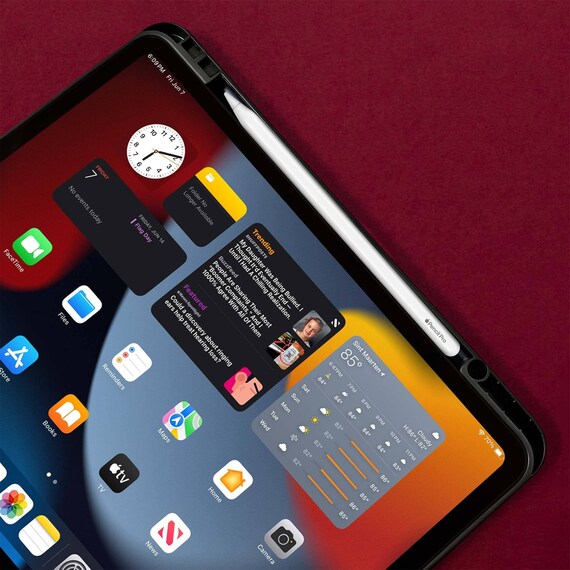 ProCase Coque Pour IPad 11 Pouces(A16) 2025, IPad 10ème Génération 10,9 Pouces 2022, Nouvel Étui Amélioré Avec Porte-Stylet, Housse De Protection Complète -Argenté