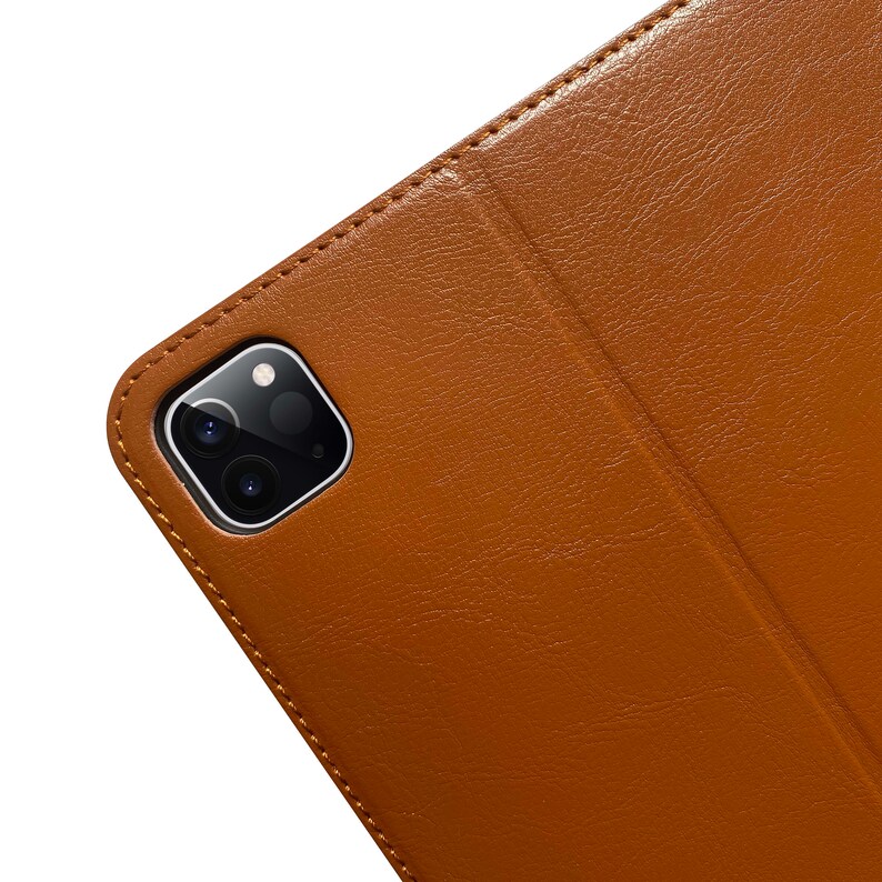 Ipad Pro 12.9 Leather Case 4th Generation 2020 Etsy