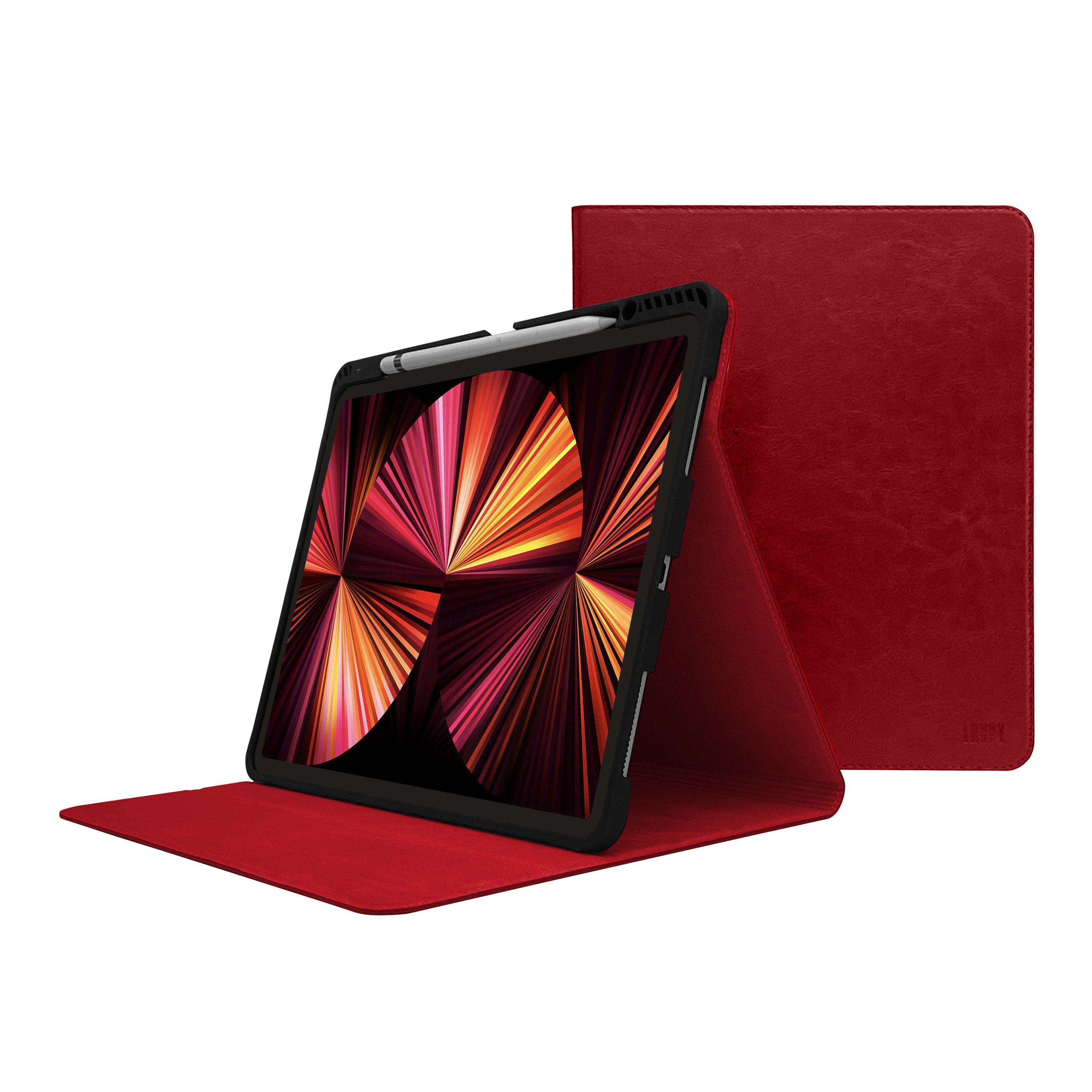 Avizar Funda Libro Soporte Roja para Apple iPad Pro 9.7