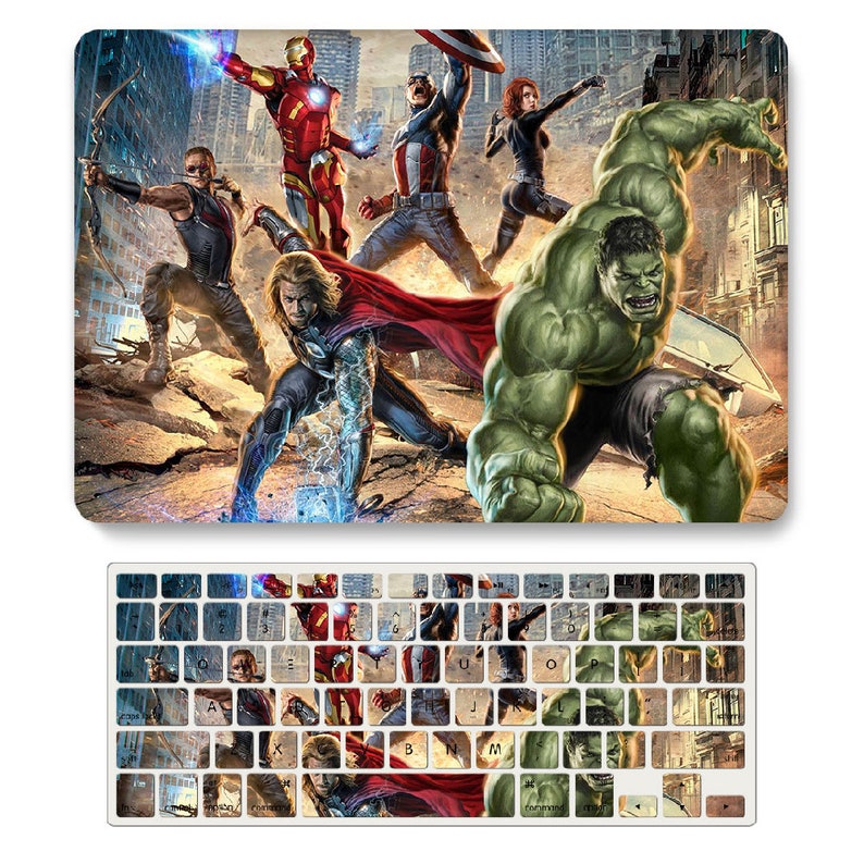 Apple MacBook Pro 13 Case Plastic Hard Shell Cover For Model A1708 Without Touch Bar With Matching Keyboard Cover