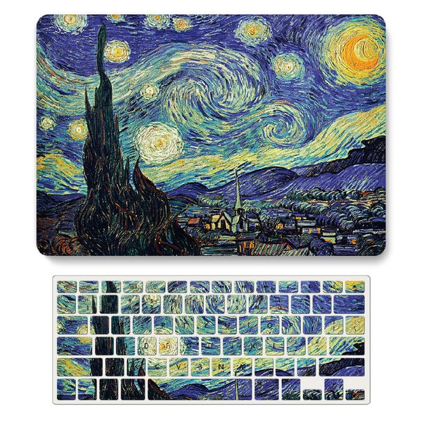 Starry Night Computer Keyboard Keyboard Cover - Etsy
