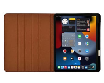 本革 iPad Pro 13インチ (M5) レザーケース - ペンシルホルダー付き 第