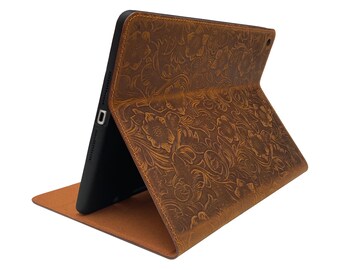 IPad A17 Pro Leather Case - iPad Mini 7th Gen - With Pencil Holder