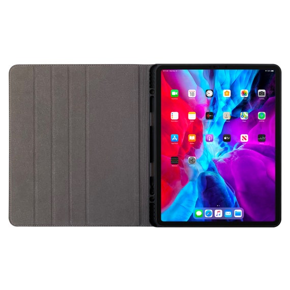 10.9インチ iPad Air 4 レザーケース - ペンシルホルダー付き - iPad