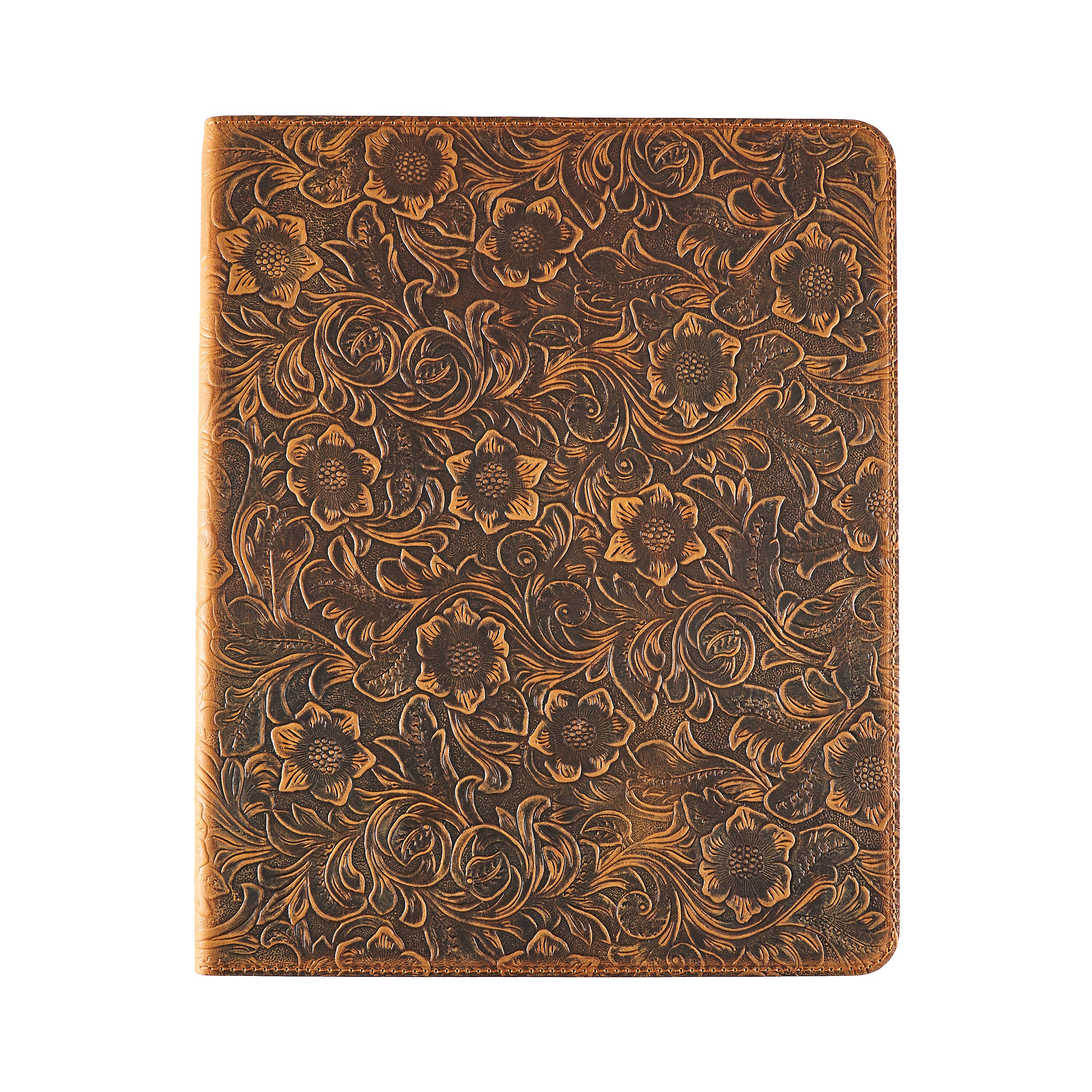 thumbnail image 2 of Genuine Leather Case For IPad Pro 11-inch (All Gens 1st-4th) - Auto Sleep/Wake, Brown Cover 2 of 3