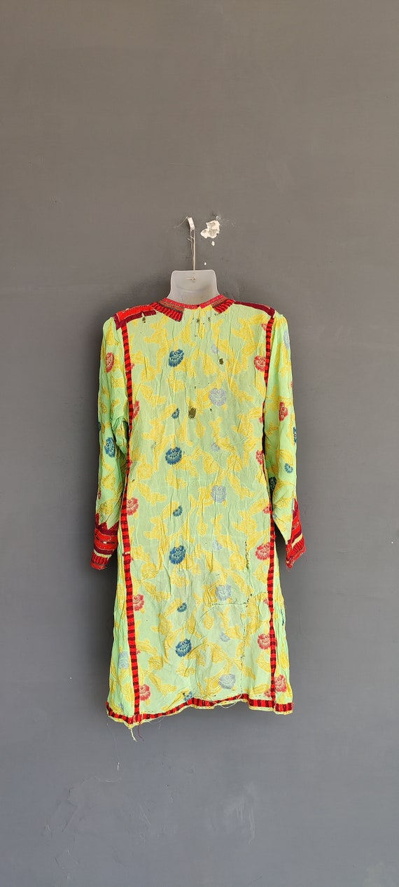 Baluchi dress,afghan embroidered boho's gypsy ant… - image 5