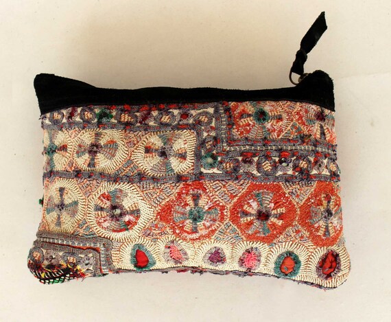 Vintage Banjara Bag Hand Embroidered Banjara Clut… - image 7