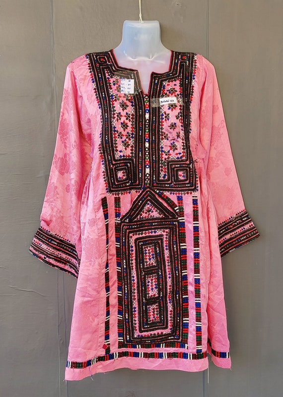 Ethnic Dress, Handmade baluchi dress, baluchi gyps