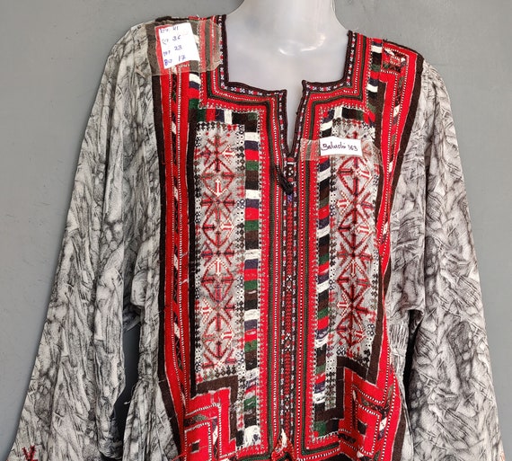 Handmade balochi dress,baluchi gypsy banjara trib… - image 3