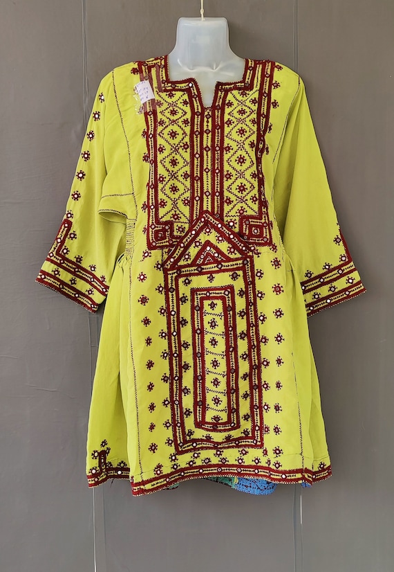 Ethnic Dress, Handmade baluchi dress, baluchi gyp… - image 1