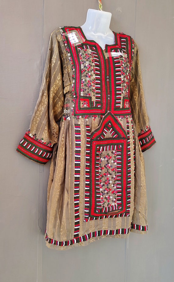 Baluchi Dress Hand Embroidered Baluchi Dress Hand… - image 4
