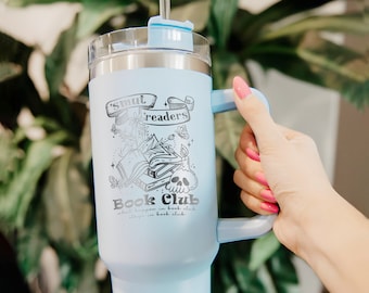 Custom Smut Reader 40oz Tumbler Gifts, Personalized Gift For Book Lover, Fantasy Reader Tumbler, Spicy Books Dark Romance Gift, Gift For Her