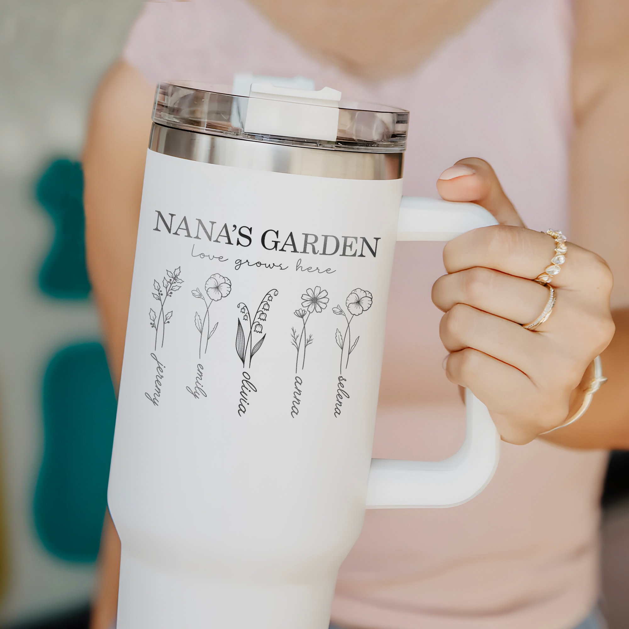 Floral Mamaw Tumbler for Mother's Day Gift for Mamaw, Mamaw Travel Cup –  Murrers Monograms and More