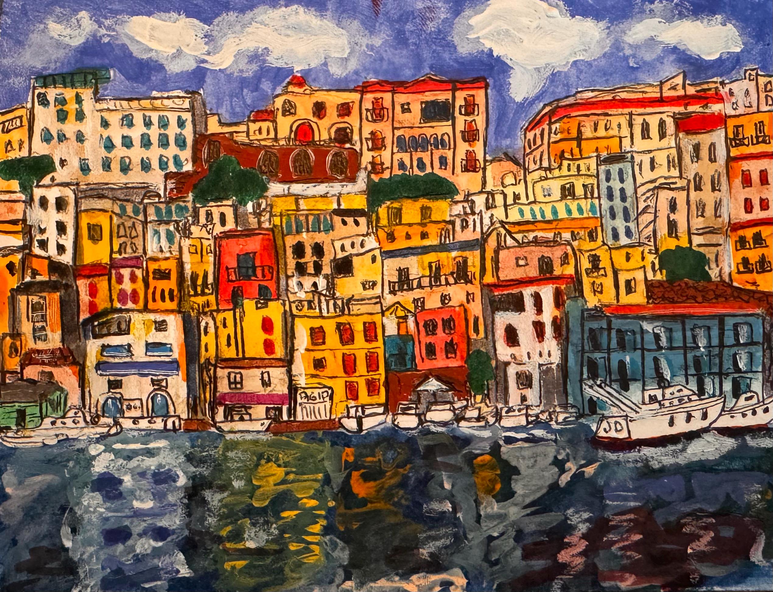 Painting of Sciacca, Sicily - Etsy